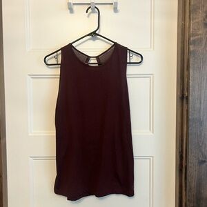 Nike Dark Maroon Tank Top